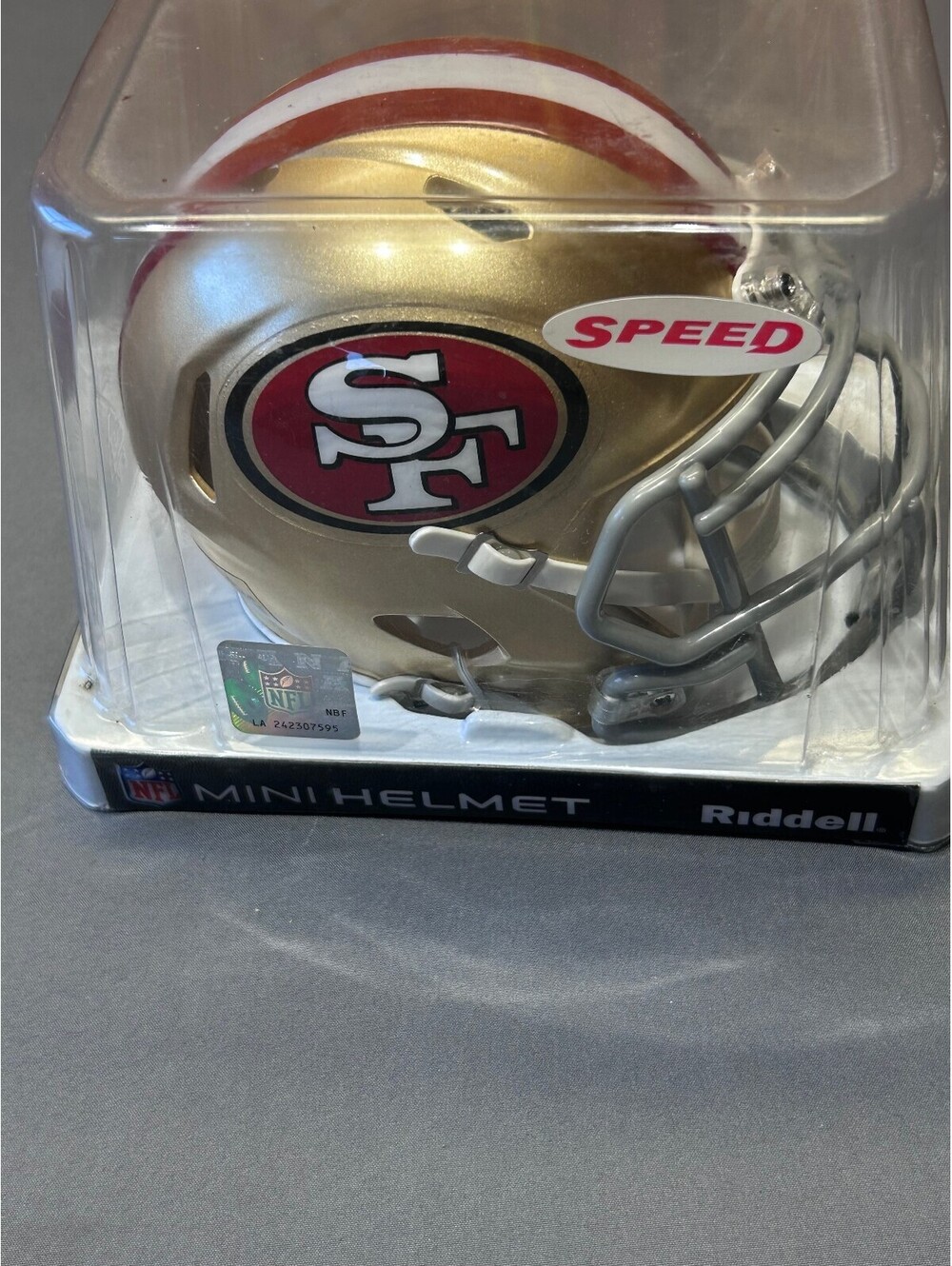 San Francisco 49ers Mini Helmet Collectible by Riddell